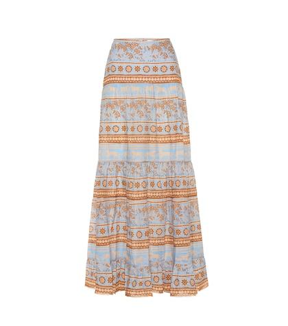 Johanna Ortiz Wales Surroundings Voile Maxi Skirt