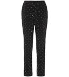 Unravel Printed Silk-crêpe Straight Pants