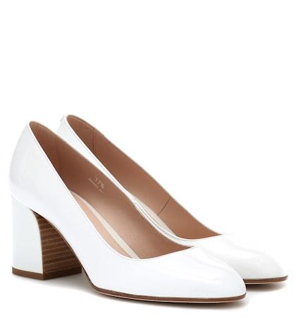 Young Versace Patent Leather Pumps