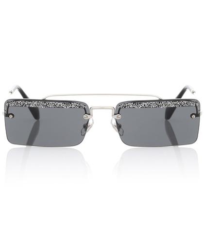 Miu Miu Rectangular Sunglasses