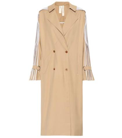 Bodice Studio Pleated Wool-blend Coat