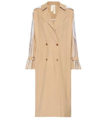 Bodice Studio Pleated Wool-blend Coat