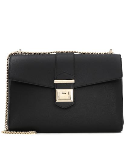 Jimmy Choo Marianne Leather Shoulder Bag