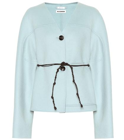 Saint Laurent Belted Cashmere Coat