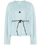 Saint Laurent Belted Cashmere Coat