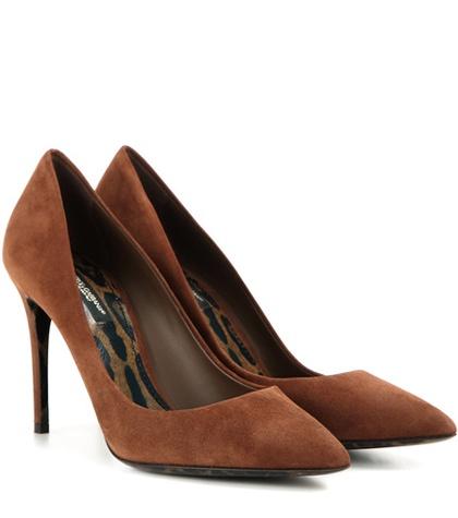 Dolce & Gabbana Kate Suede Pumps