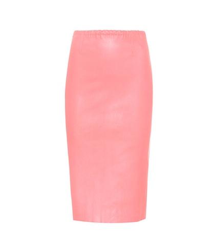 Stouls Gilda Leather Pencil Skirt