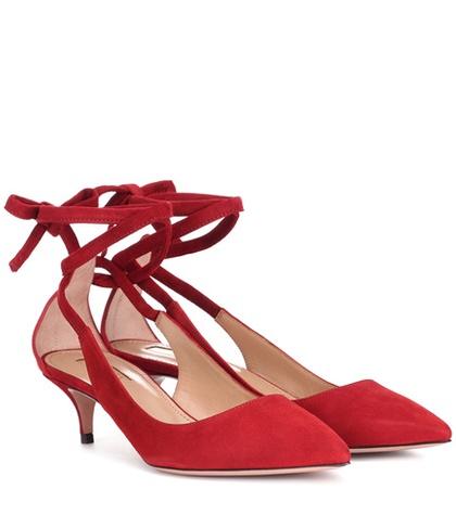 Gianvito Rossi Milano 45 Suede Pumps