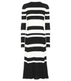 Proenza Schouler Wool, Silk And Cashmere Midi Dress