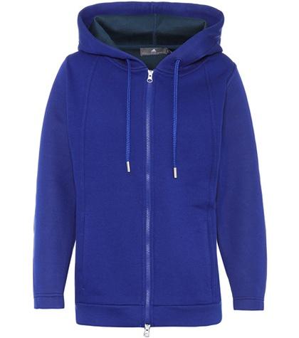 Adidas By Stella Mccartney Essential Cotton-blend Hoodie