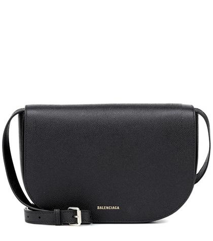 Balenciaga Ville Day Leather Shoulder Bag