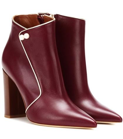 Malone Souliers X Natalia Vodianova Lada Leather Ankle Boots