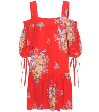 Roksanda Printed Silk Dress