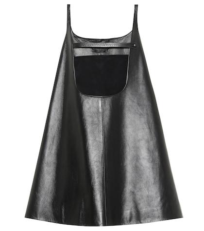 Young Versace Leather Minidress