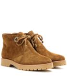 Fendi Verymer Suede Ankle Boots
