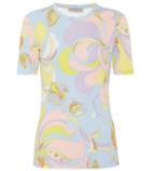 Emilio Pucci Silk-blend T-shirt