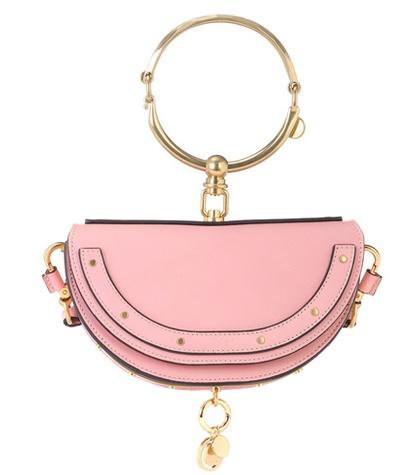 Gabriela Hearst Nile Minaudière Leather Crossbody Bag