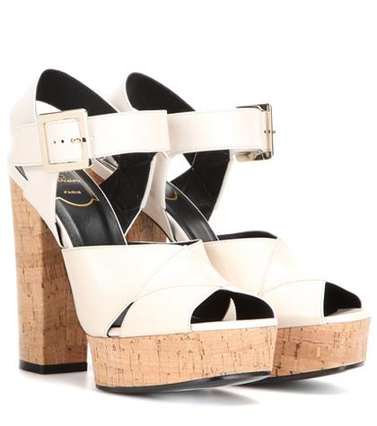 Nicholas Kirkwood Leather Platform Sandals