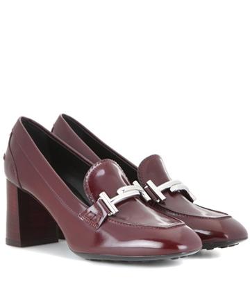Tod's Loafer-style Leather Pumps