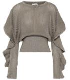 Chlo Metallic Silk-blend Sweater
