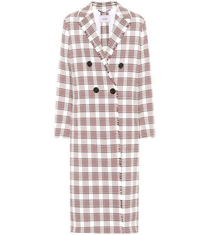 Dorothee Schumacher Tartan Plaid Cotton-blend Coat