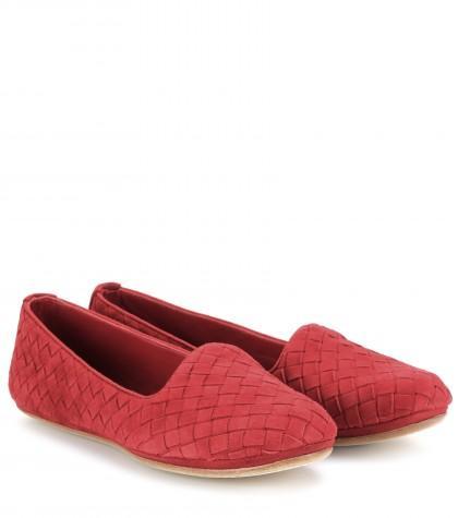 Bottega Veneta Intrecciato Leather Slippers