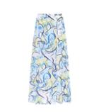Emilio Pucci Beach Printed Cotton And Silk Skirt