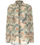Ray-ban Tropical Print Cotton Shirt