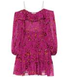 Ulla Johnson Monet Silk-blend Minidress