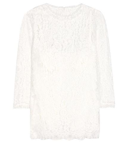 Carven Lace Blouse