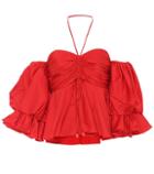 Johanna Ortiz Makuna Cotton-blend Top
