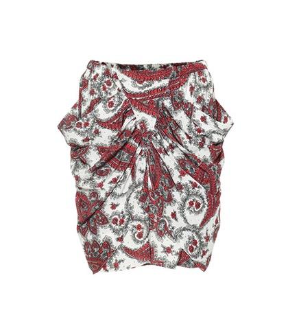 Chlo Tilena Printed Miniskirt