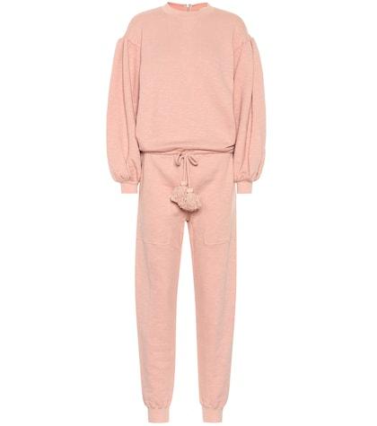 Ulla Johnson Damara Cotton Fleece Jumpsuit