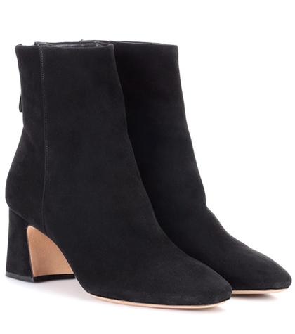Alexandre Birman Suede Ankle Boots