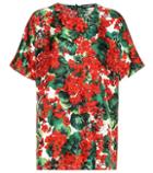 Dolce & Gabbana Floral Silk Shirt