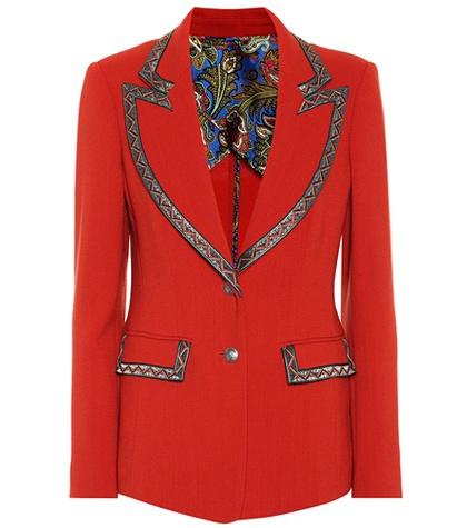 Etro Wool-blend Blazer