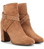 Fendi Babies 90 Suede Ankle Boots
