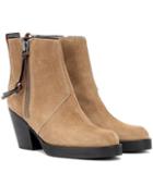 Acne Studios Suede Ankle Boots