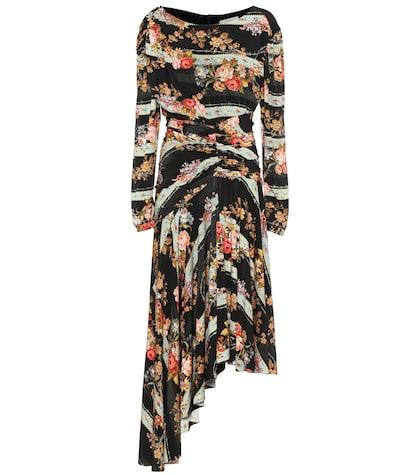 Preen By Thornton Bregazzi Frankie Floral Stretch-crêpe Dress