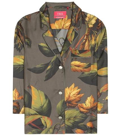 Jason Wu Printed Silk Blouse