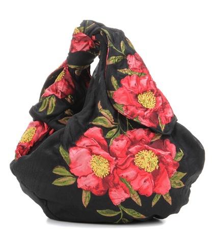 N21 Jacquard Shoulder Bag