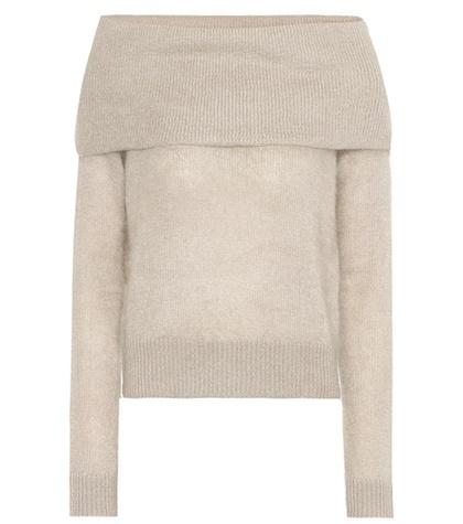 Balenciaga Mimi Mohair And Silk Sweater