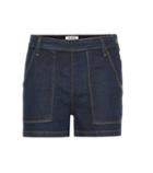 Frame Cotton-blend Denim Shorts
