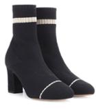Dolce & Gabbana Stretch-knit Ankle Boots