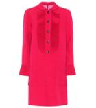 Miu Miu Wool And Silk Crêpe Dress