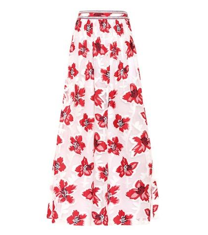 Tory Burch Barrington Tulle Maxi Skirt