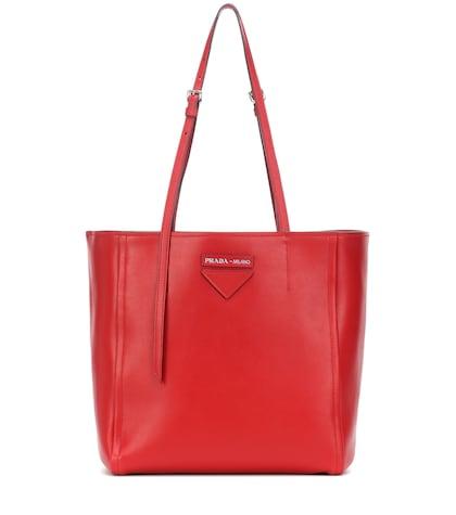 Fendi Kids Prada Concept Leather Tote