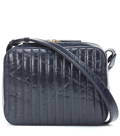 Victoria Beckham Quilted Camera Leather Shoulder Bag