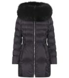 Mother Fur-trimmed Down Coat