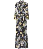 Erdem Stephanie Floral-printed Silk Dress